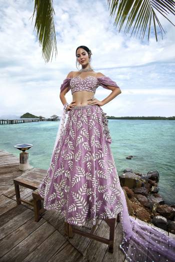 Attrective Looking This Partywear Fine Color Heavy Designer Choli Fabric Organza And Lahenga Organza And Dupatta Net In Fabricated Beautified With Attrective Thread,Sequance Embroidery Work. Buy Now.