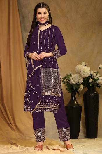 Attrective These Suit in Fine Colored Pair With Bottom And Dupatta.These Top Are Faux Georgette And Bottom Are Fabricated On Santoon Pair With Nazmin Dupatta.Its Beautified With Santoon Inner.Its Beautified With Designer Sequance Embroidery Work.