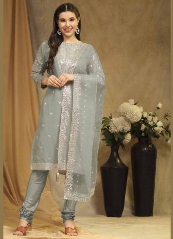 Attrective These Suit in Fine Colored Pair With Bottom And Dupatta.These Top Are Faux Georgette And Bottom Are Fabricated On Santoon Pair With Net Dupatta.Its Beautified With Santoon Inner.Its Beautified With Designer Sequance Embroidery Work.