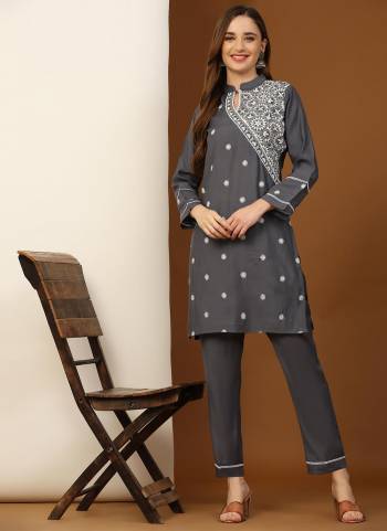 Attrective These Beautiful Looking Readymade Kurti With Bottom.These Kurti And Botton is Fabricated On Silk.Its Beautified With Designer Embroidery Work.