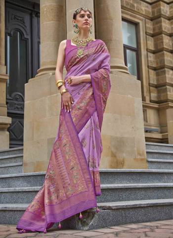 Attrective Looking These Party Wear Saree in Fine Colored.These Saree And Blouse is Fabricated On V P Silk.Its Beautified With Handloom Weaving Jari Designer With Aqua Finish Work.