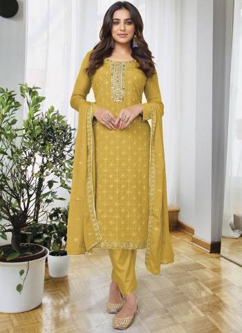 Garb These Designer Suits in Fine Colored Pair With Dupatta.These Top And Dupatta Are Fabricated On Georgette Pair With Dull Santoon Bottom.Its Beautified With Designer Sequance,Thread Embroidery Work