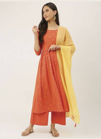 Attrective These Beautiful Looking Readymade Kurti With Dupatta.These Kurti Are Poly Crepe And Dupatta Fabricated On Georgette.Its Beautified With Designer Printed.