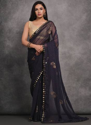 Grab These Festive Wear Saree in Fine Colored.These Saree is Fabricated On Georgette Pair With Satin Gotta Blouse.Its Beautified With Designer Foil Printed.