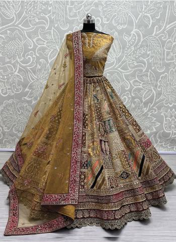 For A Fancy Designer Look,Grab These Lehenga Choli With Dupatta in Fine Colored.These Lehenga And Choli Are Velvet And Dupatta Are Fabricated On Soft Net Pair.Its Beautified With Designer Detailed Patch,Sequance,Dori,Jari Embroidery,Diamond Work.