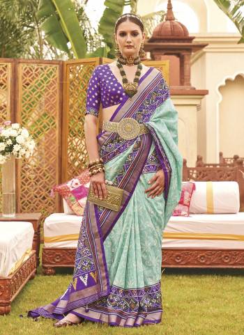 Looking These Party Wear Saree in Fine Colored.These Saree And Blouse is Fabricated On Sigma Silk.Its Beautified Wevon Jari,Thread Designer With Gold Printed.