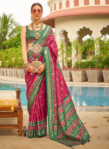 Looking These Party Wear Saree in Fine Colored.These Saree And Blouse is Fabricated On Sigma Silk.Its Beautified Designer Printed, Wevon Jari Designer.