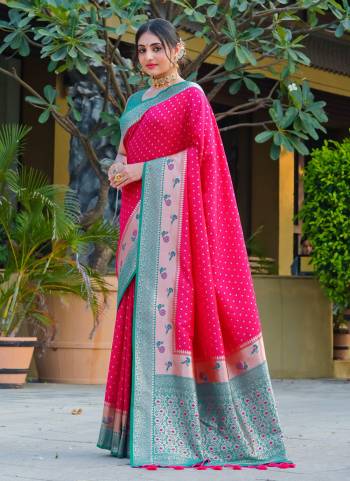 Attrective These Festive Wear Saree in Fine Colored.These Saree And Blouse is Fabricated On Banarasi Silk.Its Beautified With Weaving Jari,Thread Designer.