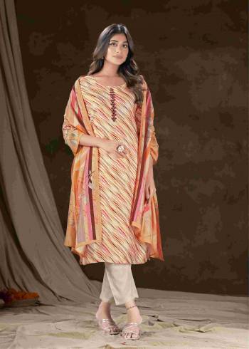 Garb These Beautiful Looking Readymade Printed Suits.These Top And Dupatta Are Muslin Silk And Bottom Are Gadwal Silk Fabricated.Its Beautified With Disigner Digital Printed, Embroidery Work.