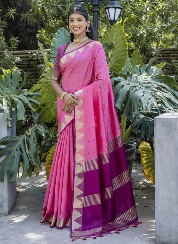 Garb These Party Wear Fancy Saree in Fine Colored.These Saree And Blouse is Fabricated On Tussar Silk.Its Beautified With Wevon Pyramid Designer.