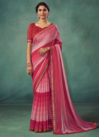  Looking These Party Wear Saree in Fine Colored.These Saree Are Chiffon And Blouse is Fabricated On Art Silk Pair.Its Beautified With Pedding Designer With Polka Dots Work.