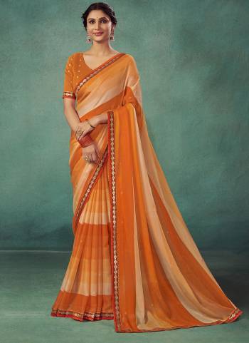  Looking These Party Wear Saree in Fine Colored.These Saree Are Chiffon And Blouse is Fabricated On Art Silk Pair.Its Beautified With Pedding Designer With Polka Dots Work.