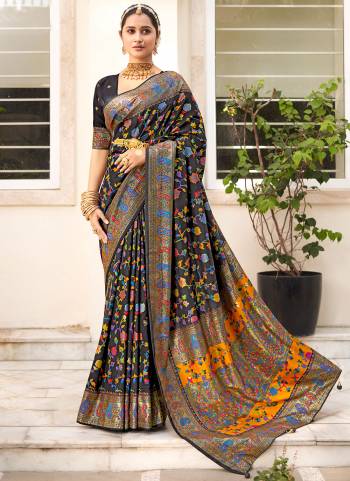  Looking These Party Wear Saree in Fine Colored.These Saree And Blouse is Fabricated On Velvet Tussar Silk Pair.Its Beautified With Wevon Designer,Floral With Paisley Printed.