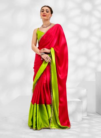 Attrective These Fancy Party Wear Saree in Fine Colored.These Saree Are Japan Silk And Blouse is Fabricated On Art Silk Pair.Its Beautified With Disigner.