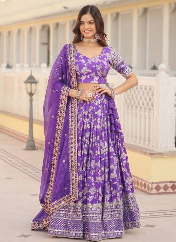 For A Designer Look,Grab These Lehenga Choli in Fine Colored.These Lehenga And Blouse Are Fabricated On Viscoce Jacquard Pair With Russion Silk Dupatta.Its Beautified With Designer Sequance Embroidery Work.