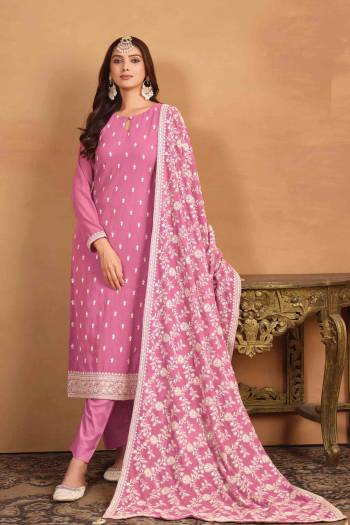 Garb These Party Wear Salwar Suit in Fine Colored Pair With Bottom And Dupatta.These Top And Dupatta Are Fabricated On Faux Georgette Pair With Santoon Bottom.Its Beautified With Santoon Inner.Its Beautified With Designer Heavy Thread Embroidery Work.