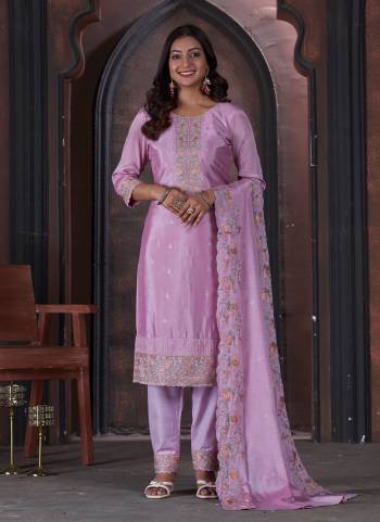 Grab These Looking Salwar Suit in Fine Colored Pair With Bottom And Dupatta.These Top And Dupatta Are Fabricated On Chinon Pair With Santoon Bottom.Its Beautified With Santoon Bottom.Its Beautified With Heavy Designer Embroidery Work.