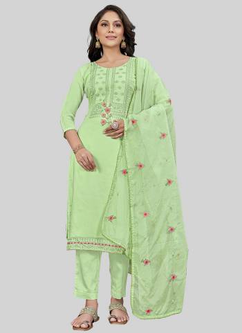 Looking These Designer Salwar Suit in Fine Colored Pair With Bottom And Dupatta.These Top Are Modal Silk And Dupatta Are Fabricated Organza Pair With Santoon Bottom.Its Beautified With Designer Embroidery Work.