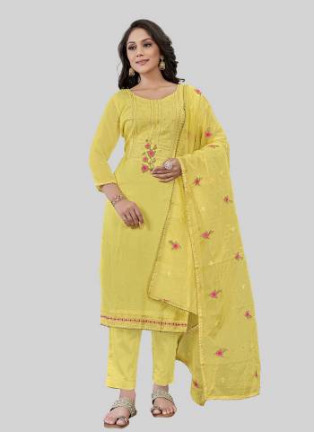 Looking These Designer Salwar Suit in Fine Colored Pair With Bottom And Dupatta.These Top Are Modal Silk And Dupatta Are Fabricated Organza Pair With Santoon Bottom.Its Beautified With Designer Embroidery Work.