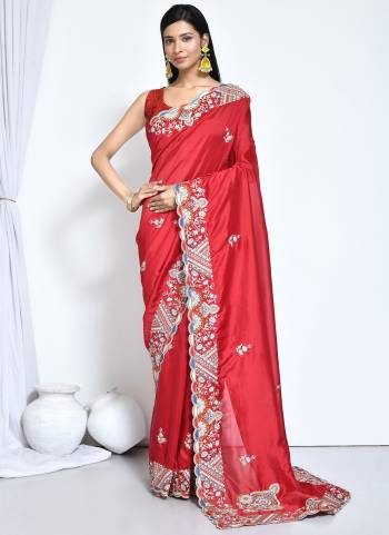 Look Attrective These Designer Party Wear Saree in Fine Colored.These Saree And Blouse Are Crepe Silk is Fabricated.Its Beautified Desiger Heavy Sequance Embroidery Work.