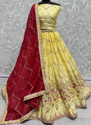 For A Fancy Designer Look,Grab These Lehenga Choli With Dupatta in Fine Colored.These Lehenga And Choli Are Rangoli Silk And Dupatta Are Fabricated On Georgette Pair.Its Beautified With Designer Jari,Sequance,Multy Thread Embroidery Work.