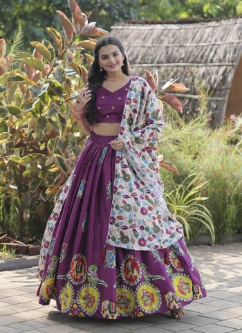 For A Designer Look,Grab These Lehenga Choli in Fine Colored.These Lehenga And Blouse Are Fabricated On Dolla Silk Pair With Dolla Silk Dupatta.Its Beautified With Designer Digital Printed, Embroidery Work.