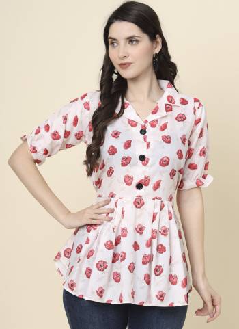 Attrective These Beautiful Looking Readymade Kurti.These Kurti is Fabricated On Cotton.Its Beautified With Designer Printed.