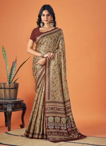 Garb These Party Wear Saree in Fine Colored.These Saree And Blouse is Fabricated On Pashmina.Its Beautified With Designer Printed.