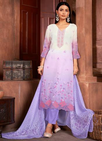 Attrective These Beautiful Looking Readymade Suits.These Top And Dupatta Are Organza And Bottom Are Muslin Fabricated.Its Beautified With Disigner Digital Printed With Embroidery,Hand Work.