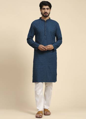 For A festive Wear,Grab These Readymade Kurta in Fine Colored.These Kurta is Fabricated On Rayon Cotton With Designer Chikankari Embroidry Work.Buy Now.