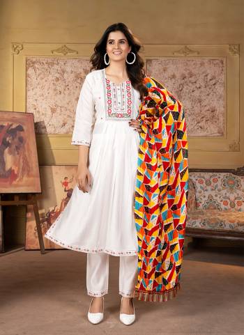 Attrective These Suit in Fine Colored Pair With Bottom And Dupatta.These Top Are Viscose Chanderi And Bottom Are Fabricated On Viscose Chanderi Pair With Silk Dupatta.Its Beautified With Designer Embroidery Work With Printed.