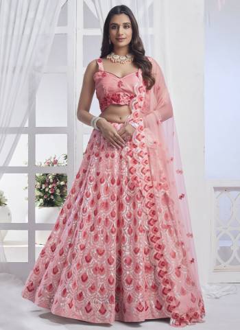 For A Designer Look,Grab These Lehenga Choli in Fine Colored.These Lehenga Are Net And Blouse Are Fabricated On Silk Pair With Net Dupatta.Its Beautified With Designer Multy Thread,Sequance Embroidery Work.