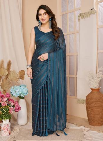 Garb These Party Wear Ready To Wear Saree in Fine Colored.These Saree Are Georgette And Blouse is Art Silk Fabricated.Its Beautified With Wevon Designer With Swarovski Work.