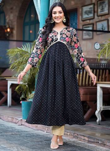 Looking These Beautiful Looking Readymade Long Kurti.These Kurti Are Rayon Fabricated.Its Beautified With Disigner Foil Printed With Pocket.