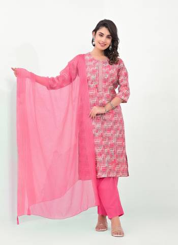 Garb These Beautiful Looking Readymade Suits.These Top Are Modal Cotton And Bottom Are Modal Cotton And Dupatta Are Art Silk Fabricated.Its Beautified With Disigner Printed With Embroidery Work.