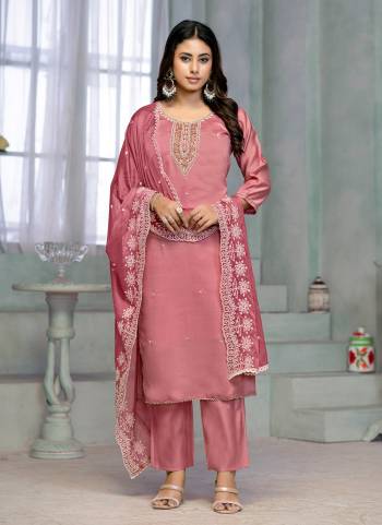 Attrective These Beautiful Looking Partywear Readymade Suits.These Top Are Rayon Cotton And Bottom Are Rayon Cotton And Dupatta Are Nazmin Fabricated.Its Beautified With Disigner Embroidery Work.