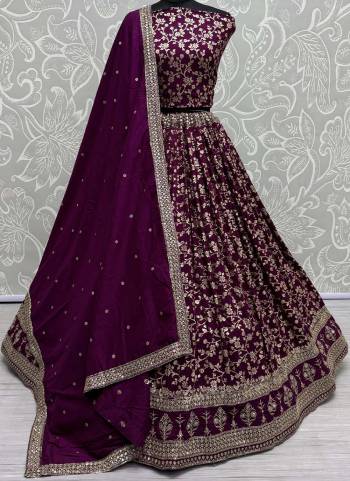 For A Fancy Designer Look,Grab These Lehenga Choli With Dupatta in Fine Colored.These Lehenga And Choli Are Rimzim Viscose And Dupatta Are Fabricated On Rimzim Viscose Pair.Its Beautified With Designer Sequance, Jari Embroidery Work.