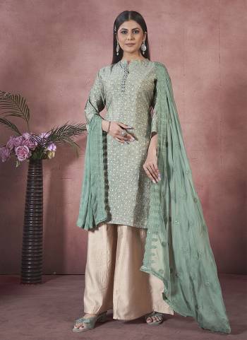 Garb These Beautiful Looking Readymade Suits.These Top And Bottom Are Art Silk And Dupatta Are Art Silk Fabricated.Its Beautified With Disigner Embroidery Work.