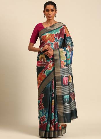 Garb These Fastive Wear Saree in Fine Colored.These Saree And Blouse is Fabricated On Cotton.Its Beautified With Weavon Borser With Designer Digital Printed.