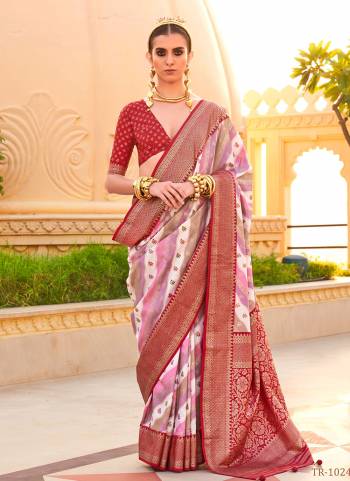 Attrective These Festival Wear Saree in Fine Colored.These Saree And Blouse is Fabricated On S V P Silk.Its Beautified With Weaving Jari Border Pallu Designer With Printed.