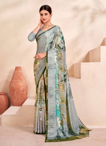 Attrective Look These Festive Wear Saree in Fine Colored.These Saree And Blouse is Fabricated On Crepe Soft Silk.Its Beautified With Designer Digital Printed.