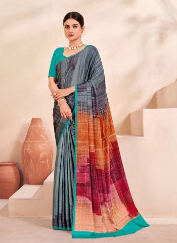 Attrective Look These Festive Wear Saree in Fine Colored.These Saree And Blouse is Fabricated On Crepe Soft Silk.Its Beautified With Designer Digital Printed.