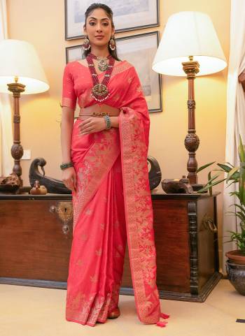 Take This Ethno Rich Satin Silk Fabric Saree With A Smooth, Lustrous Finish Intricate Zari Weaving That Adds A Touch Of Embossed Sophistication. This Classic Masterpiece Is Musthave For The Indian Wardrobe