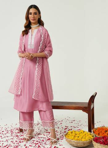 Attrective These Beautiful Looking Readymade Suits.These Top And Bottom Are Silk Blend And Dupatta Are Silk Blend Fabricated.Its Beautified  With Disigner Embroidery Work.