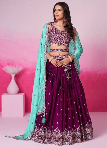 Attrective Looking This Partywear Fine Color Fancy Heavy Designer Choli And Lahenga Fabriced On Georgette And Dupatta Georgette In Fabricated Beautified With Attrective Designer Heavy EmbroideryWork. Buy Now.