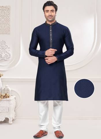 Looking These Party Wear Mans Wear Kutra Payjama wearing this fashionable. Tailored Kurta Are Jacquard And Payjama Raymond Cotton finest Silk Fabriced With Mirror,Thread Embroidery Work and fashioned with a banded collar for a dash of style.