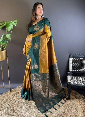  Looking These Party Wear Saree in Fine Colored.These Saree And Blouse is Fabricated On Soft Silk.Its Beautified With Weaving Jari Border Jari Designer.