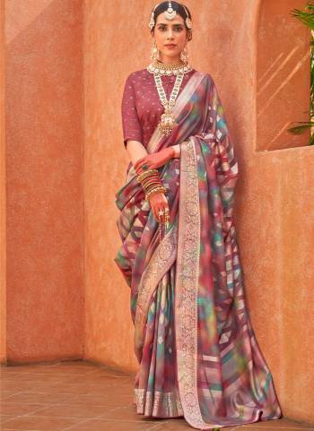 Looking These Fastival Wear Saree in Fine Colored.These Saree And Blouse is Fabricated On P V Silk.Its Beautified With Weaving Designer With Foil Printed And Aqua Finished.