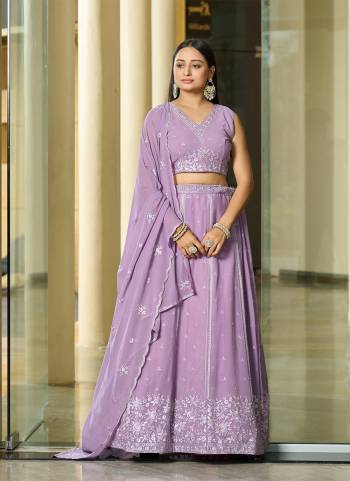 Attrective These Party Wear Lehenga Choli in Fine Colored.These Lehenga Are Georgette Choli Are Georgette And Dupatta Are Fabricated On Georgette Pair.Its Beautified With Designer Sequance Embroidery Work.