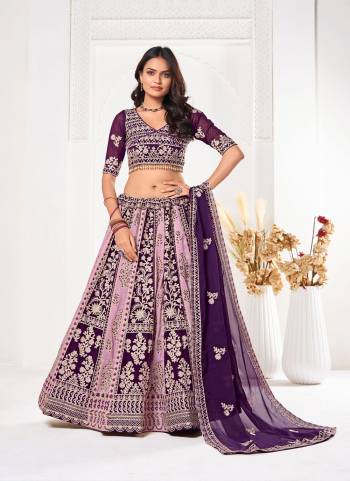 Attrective These Party Wear Lehenga Choli in Fine Colored.These Lehenga Are Georgette Choli Are Georgette And Dupatta Are Fabricated On Georgette Pair.Its Beautified With Designer Embroidery Work.